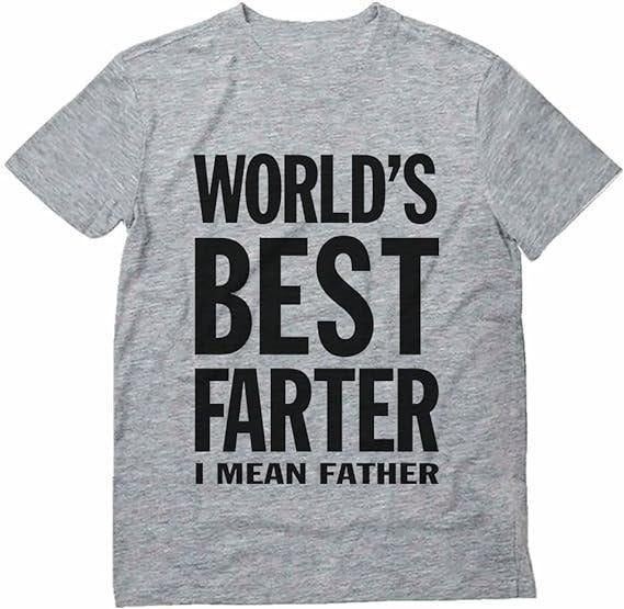 Dad Shirt Gifts for Dads Fathers Day World's Best Farter Funny T Shirts for Men- Father's Gift Hoodie, Sweatshirt