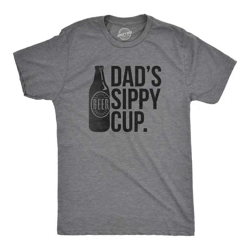 Dad's Sippy Cup Shirt, Funny Dad Shirt, Fathers Day Shirt, Hoodie, Sweatshirt | UrbanDripWear.com