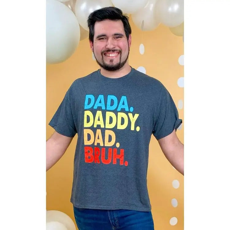 Dada Daddy Dad Bruh Graphic T-Shirt Hoodie, Sweatshirt | UrbanDripWear.com