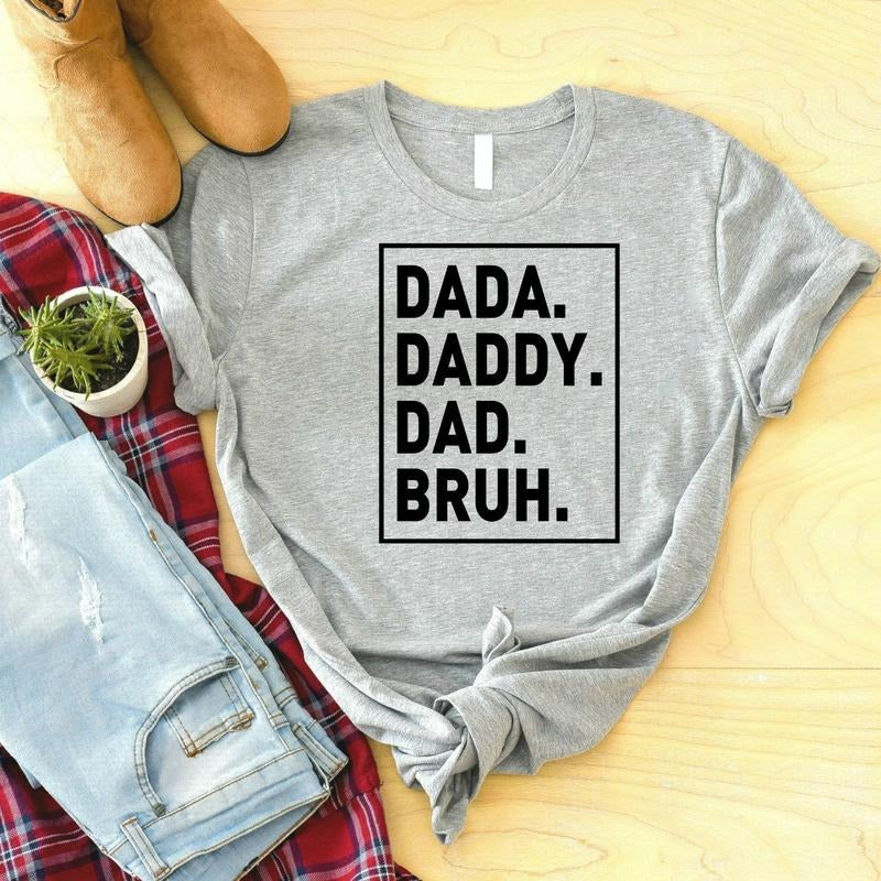 Dada Shirt Dad Shirt Father's Day Shirt Gift For Dad Father's Day Gift Dad T-shirt Idea Papa Shirt Best Dad Ever Funny...