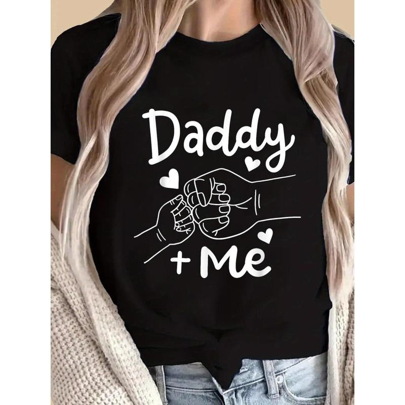 Daddy & Me Fist Bump Graphic T-Shirt