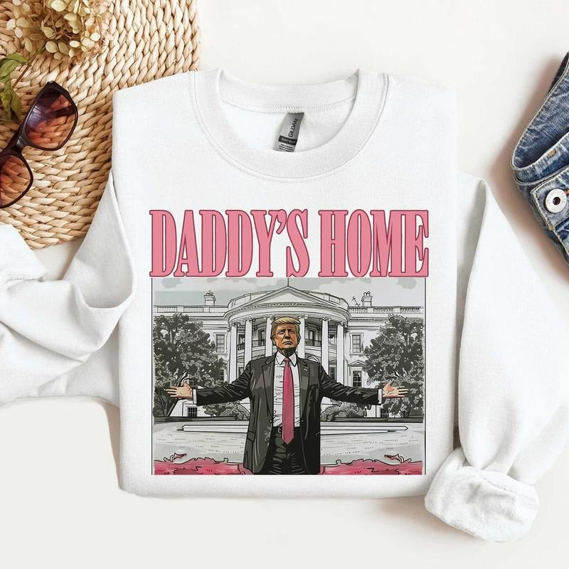 Daddys Home Sweatshirt T-Shirts, Hoodie | UrbanDripWear.com