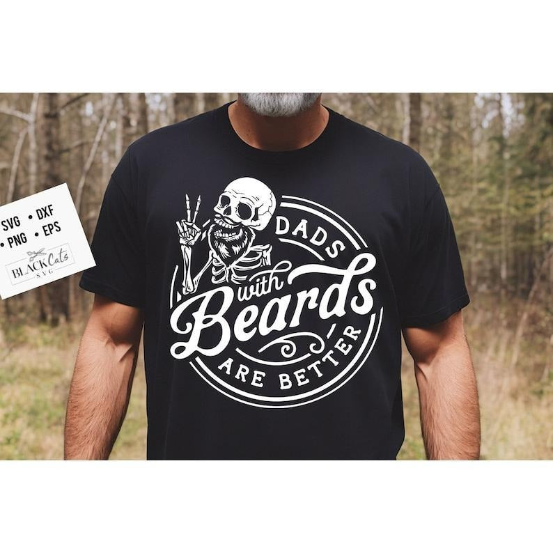 Dads with beards are better shirt, Father's Day shirt, Funny Dad shirt, Birthday Dad shirt, Dad Hoodie, T-shirt and...