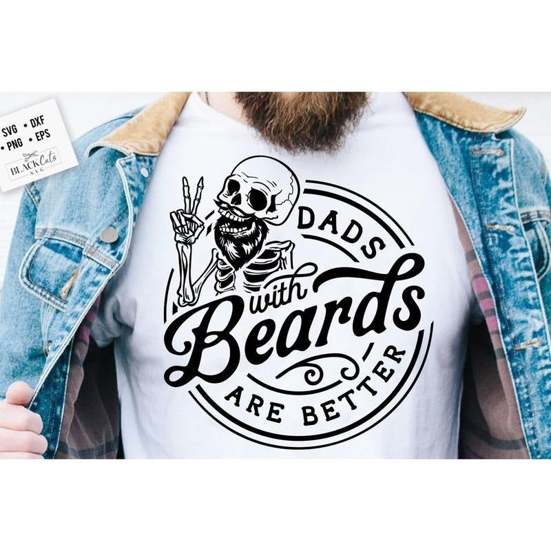 Dads with beards are better, Father's Day shirt Hoodie, Sweatshirt | UrbanDripWear.com