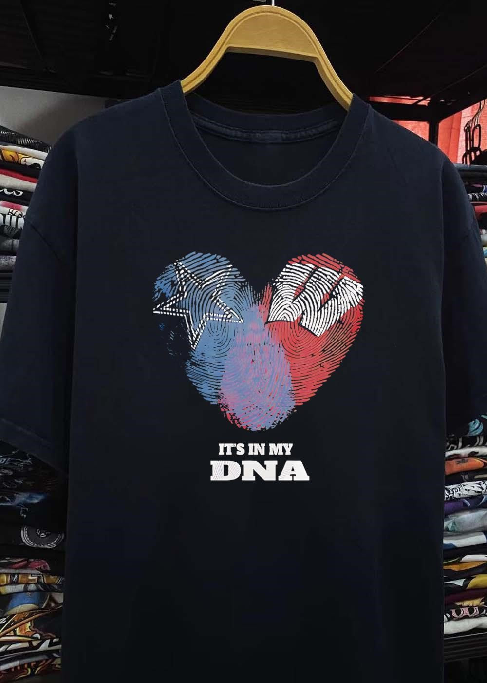 Dallas Cowboys Fan Heart Apparel It’s in My DNA Dallas Cowboys T-Shirt