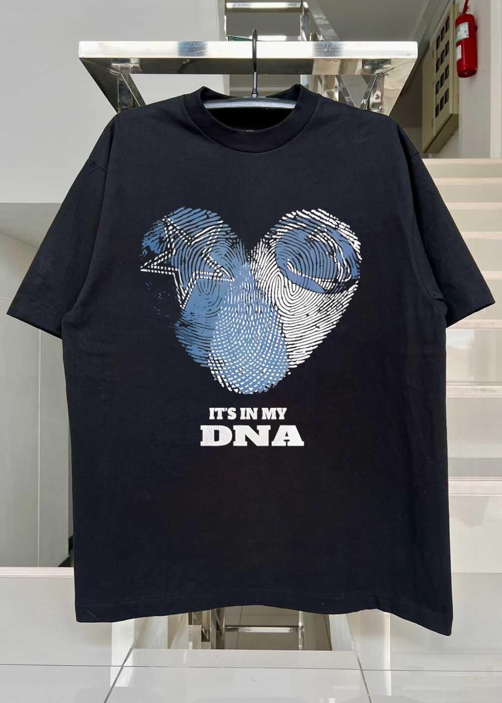 Dallas Cowboys Fan Heart It Is in My DNA T-Shirt