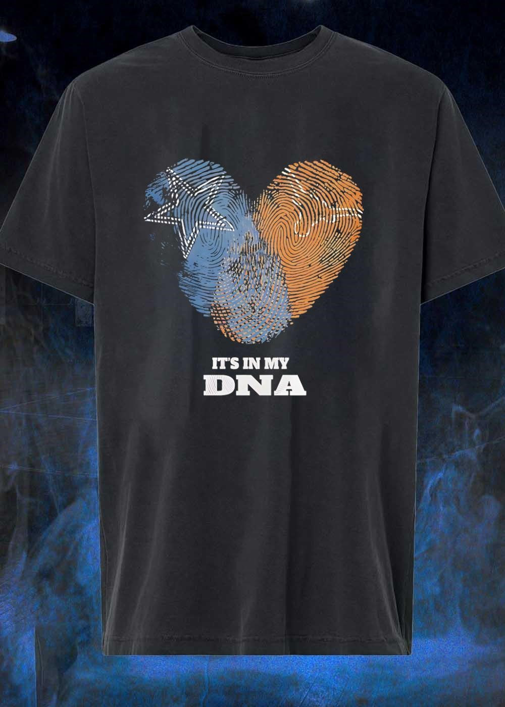 Dallas Cowboys Texas Longhorns Heart It’s in My DNA Shirt