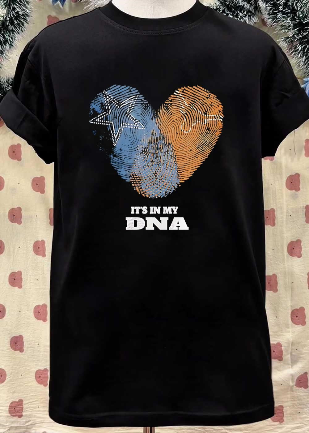Dallas Cowboys Texas Longhorns Heart It’s in My DNA Shirt