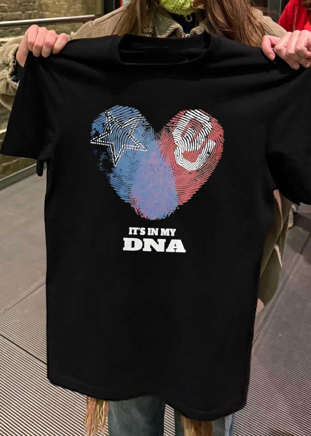 Dallas Cowboys and Oklahoma Sooners It’s in My DNA Shirt