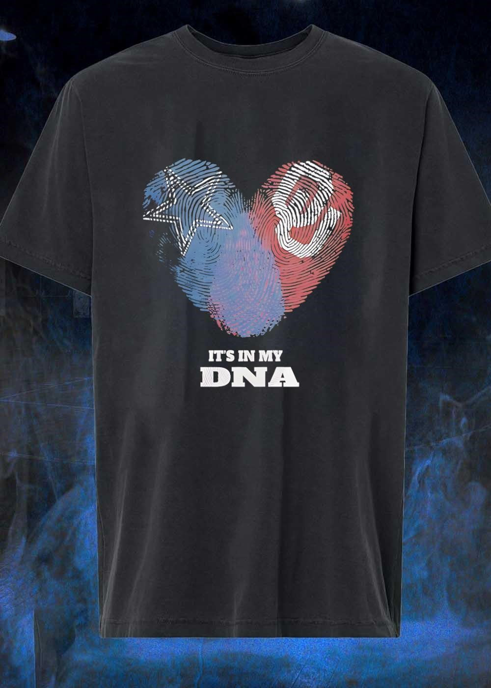 Dallas Cowboys and Oklahoma Sooners It’s in My DNA Shirt