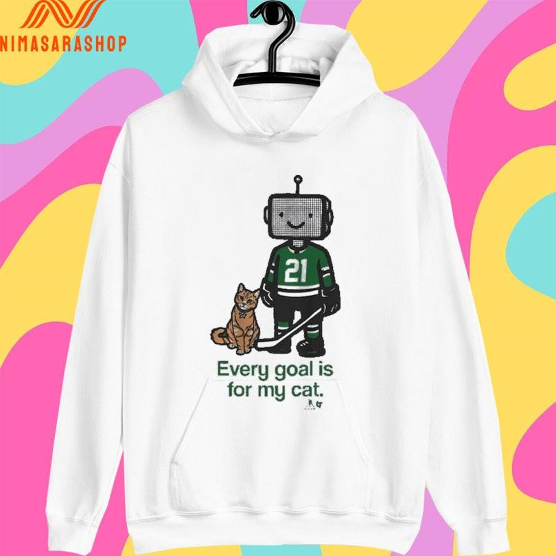 Dallas Stars Jason Robertson Every Goal Is For My Cat Shirts
