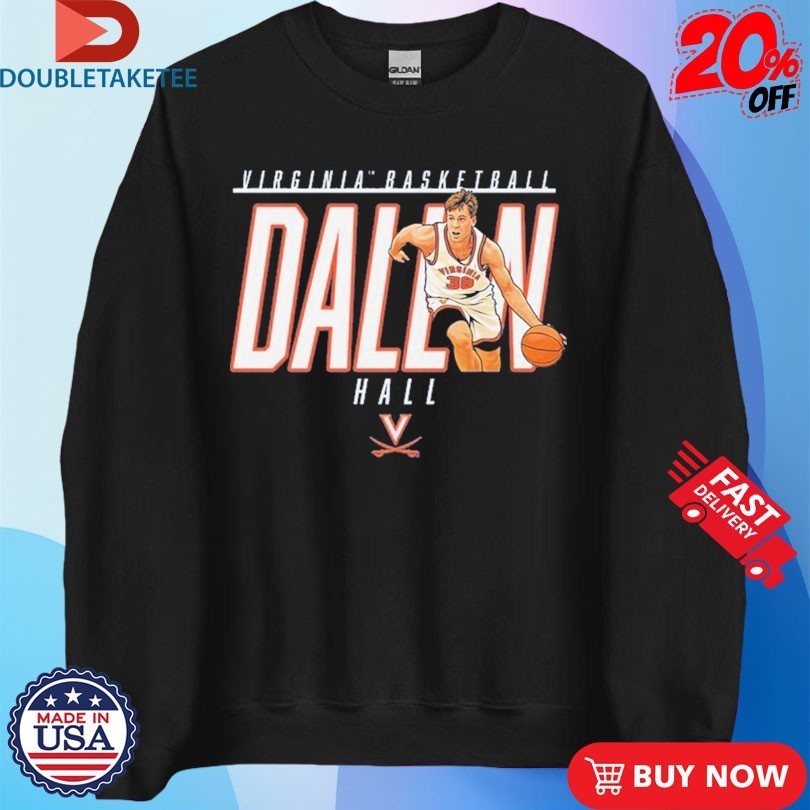 Dallin Hall Virginia Cavaliers Basketball Player Shirts