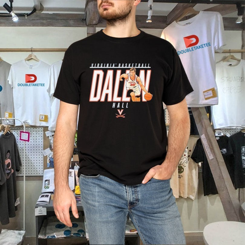 Dallin Hall Virginia Cavaliers Basketball Player Shirts