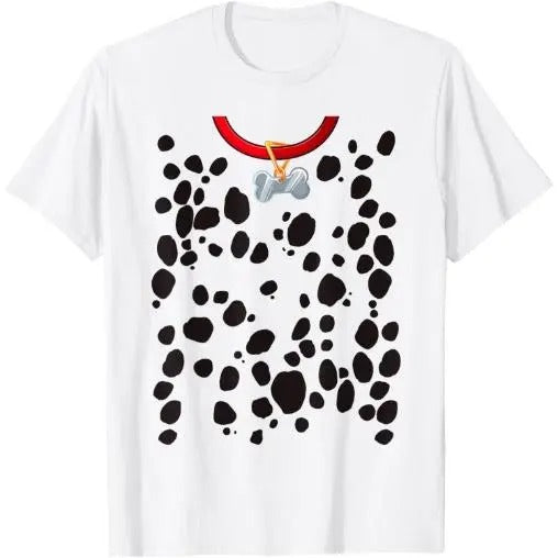 Dalmatian Costume Print Dog Dalmatians Halloween Adult Kids T-Shirt  Made in USA Hoodie, Sweatshirt | UrbanDripWear.com