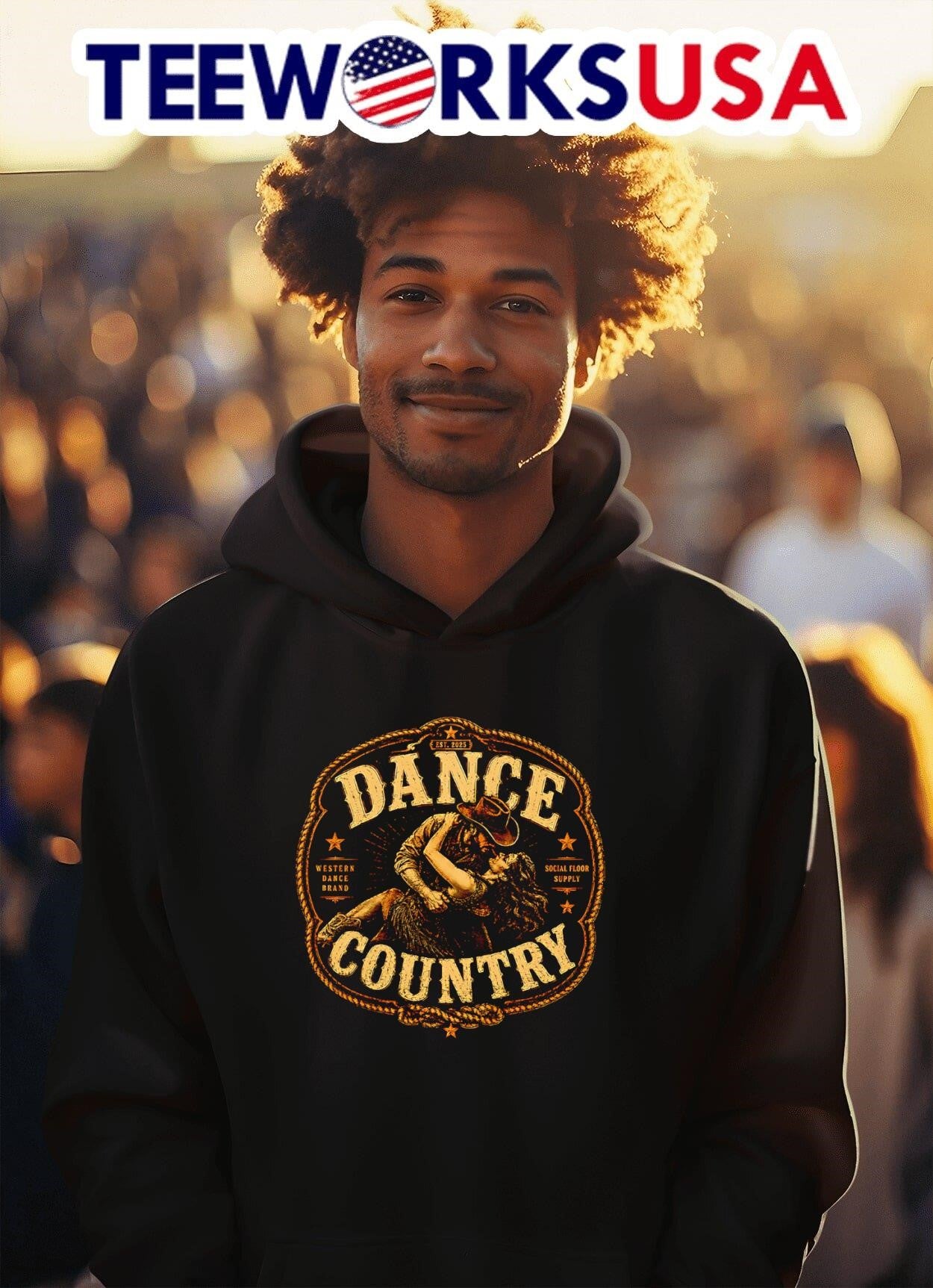 Dance Country Est 2025 Western Dance Brand Social Floor Supply Shirt