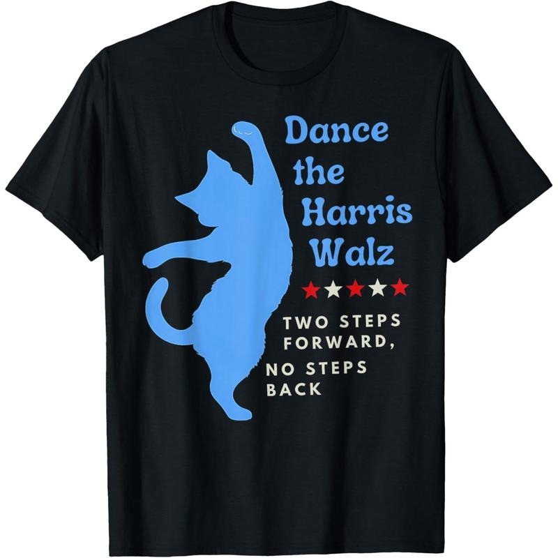 Dance the Harris Walz 2024 Cat Lady Vote Kamala Election T-Shirt made in usa Hoodie, Sweatshirt | UrbanDripWear.com