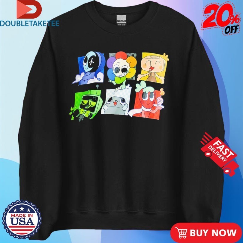 Dandy’s World And Mains Character Shirts