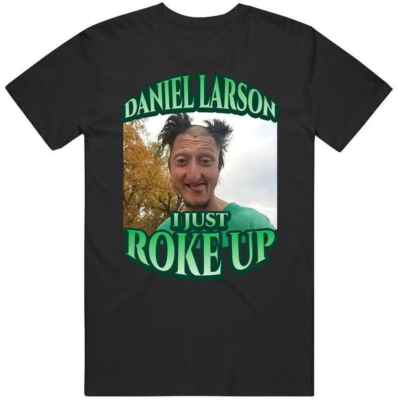 Daniel Larson Selfie shirt Casual Cotton Menswear Top Tshirt, Funny Meme Dank Genz Joke Tee Underwear Streetwear Round...