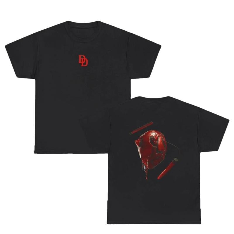 Dar3d3vil T-Shirt, Back and Front Print , Various Sizes & Colours, Great Gift For Dar3d3vil Fans, Shirt 100% Cotton...