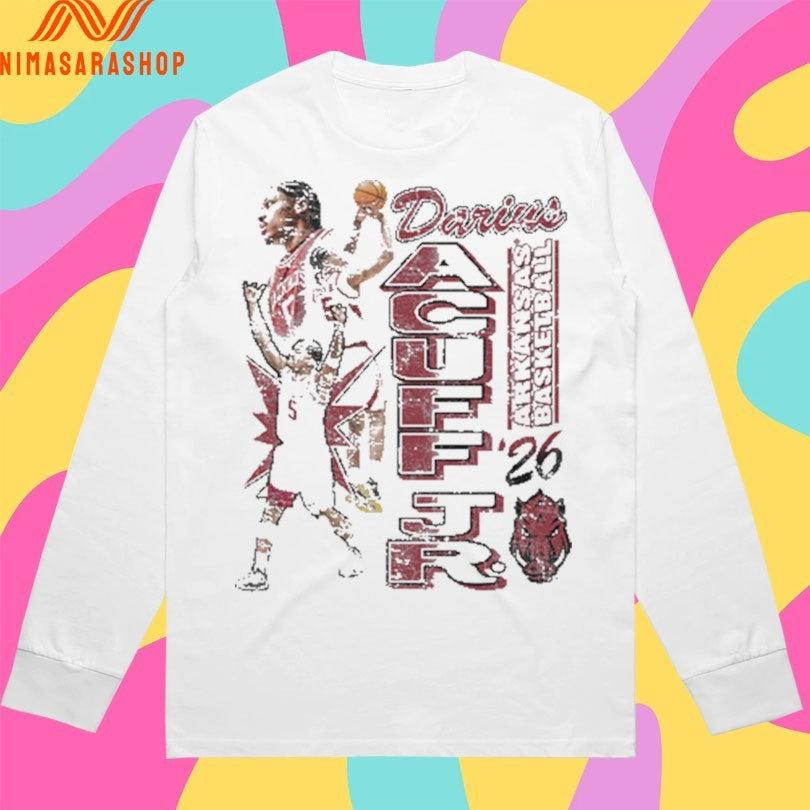 Darius Acuff Jr Arkansas Razorbacks Men’s Basketball 2026 Shirts