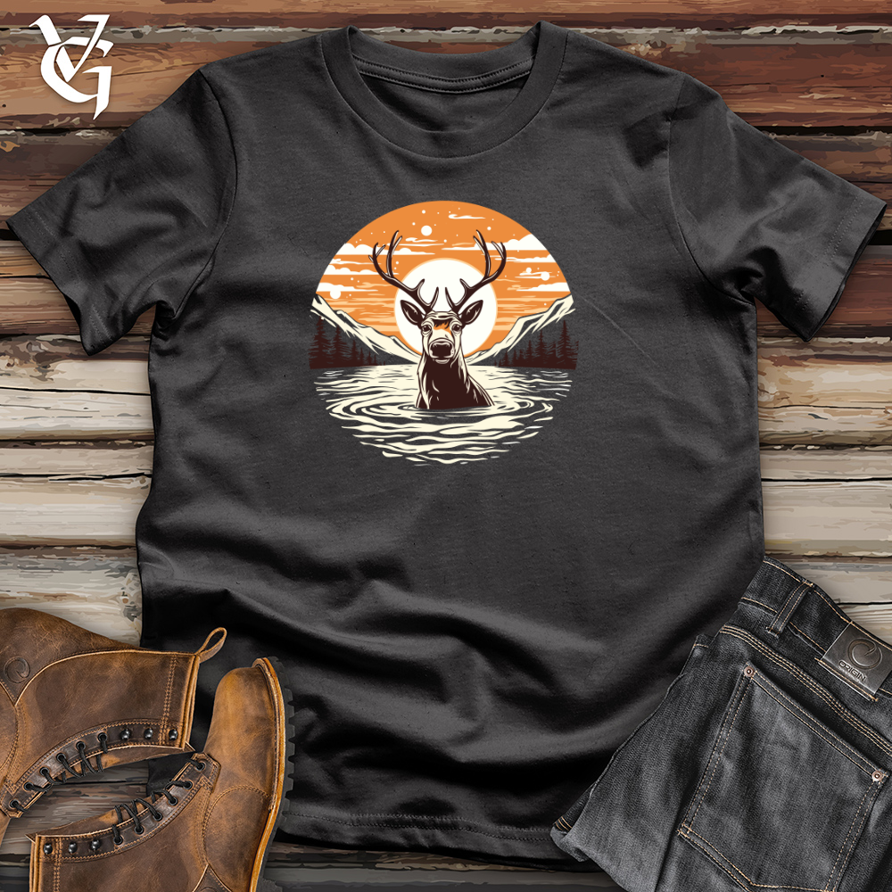 Vintage Arctic Reindeer Cotton Tee