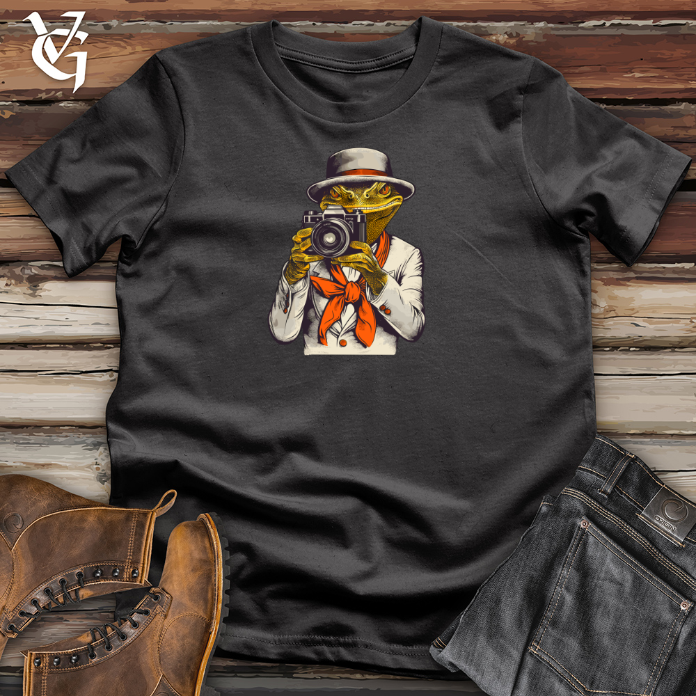 Vintage Snapshots Lizard Cotton Tee