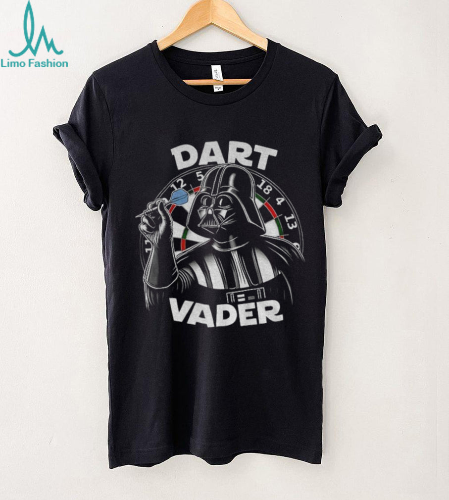 Dart Vader Darth Vader Dartboard Parody Sci Fi Sports T Shirt