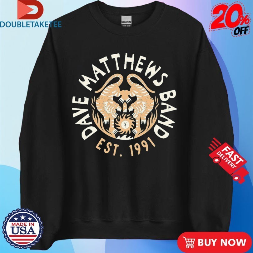 Dave Matthews Band Est 1991 Tigers Shirts