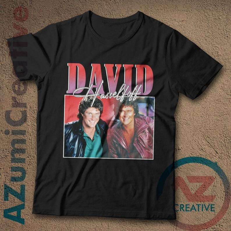 David hasselfoff shirt vintage 90s shirt vintage style kit knight rider shirt Hoodie, Sweatshirt | UrbanDripWear.com