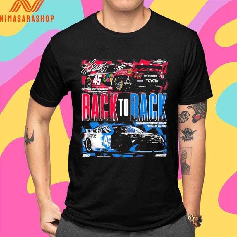 Daytona 500 Champion February 15 2026 Back To Back Echopark Speedway Winner February 22 2026 Shirts