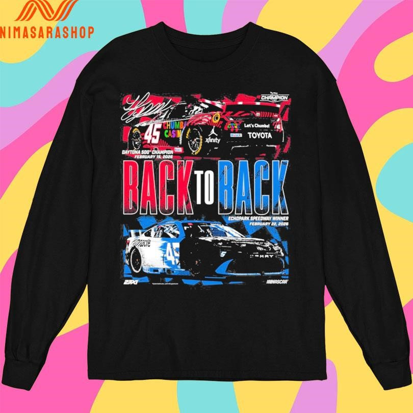 Daytona 500 Champion February 15 2026 Back To Back Echopark Speedway Winner February 22 2026 Shirts