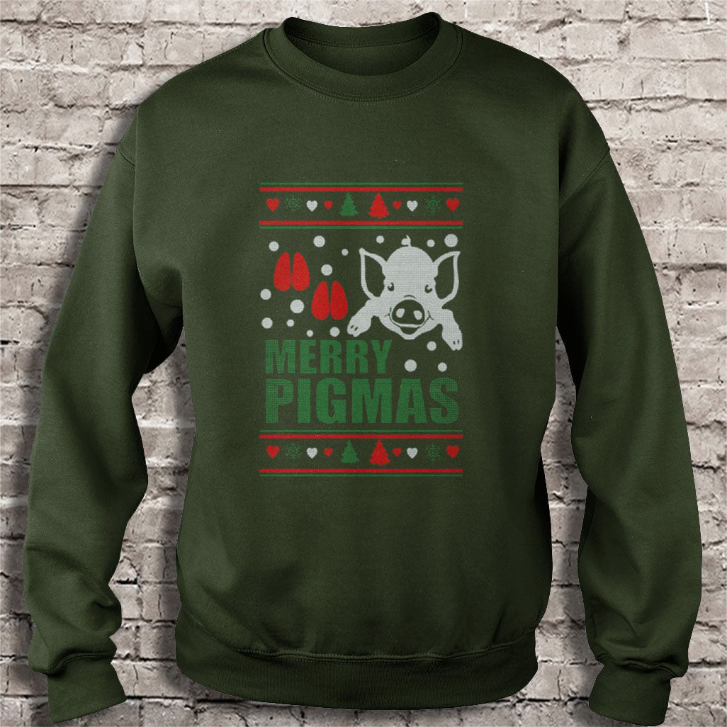 Merry Pigmas Ugly Christmas Sweater