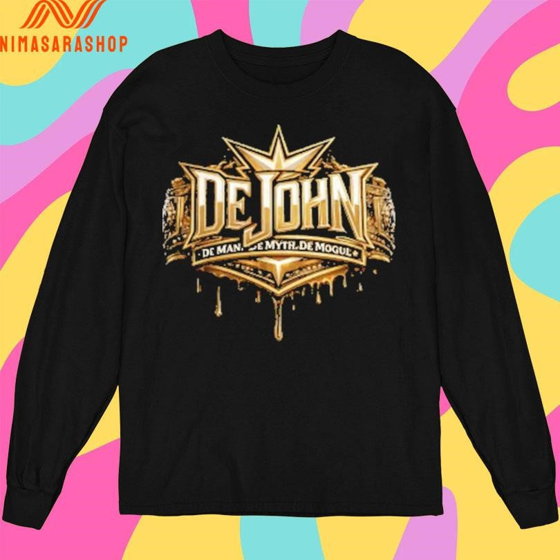DeJohn De Man De Myth De Mogul Logo Shirts