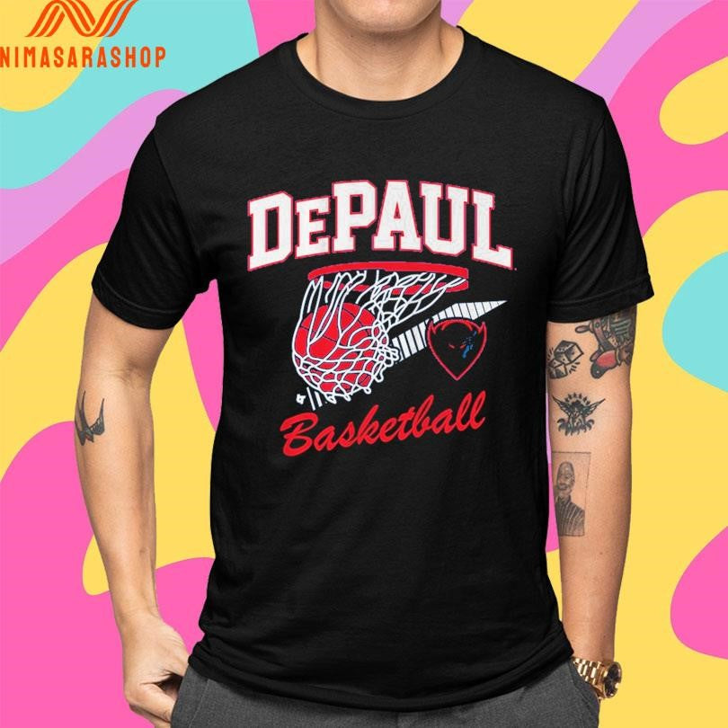 DePaul Blue Demons Throwback Basketball Shirts