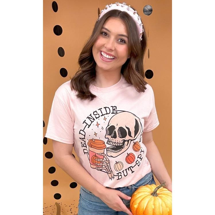 Dead Inside but Spiced Graphic T-Shirt Hoodie, Sweatshirt | UrbanDripWear.com