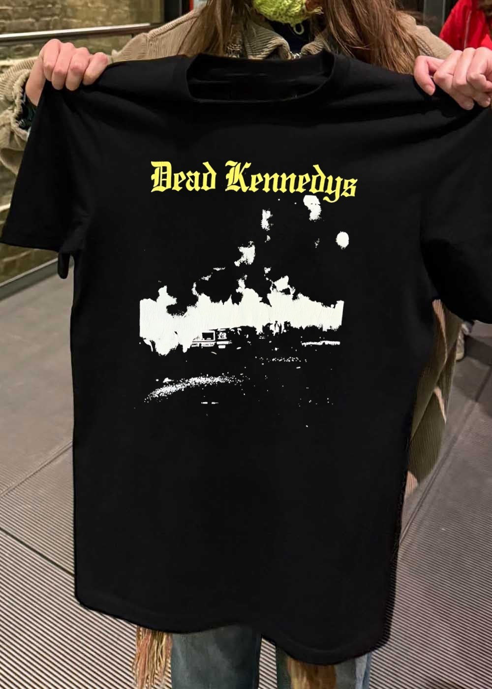Dead Kennedys Fire Burning Car Logo T-Shirt
