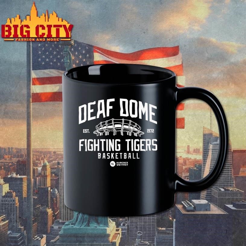 Deaf dome fighting tigers basketball shirt