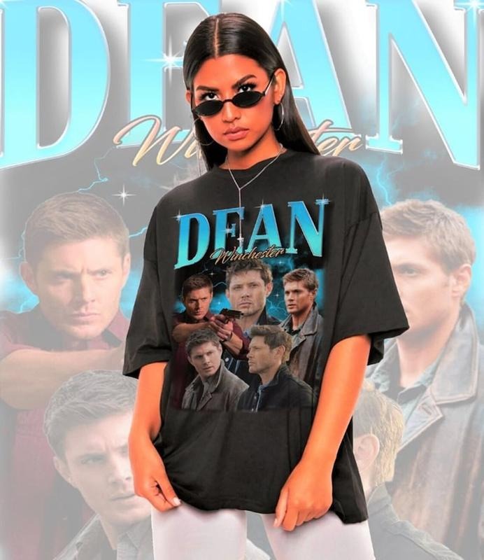 Dean Winchester Supernatural Shirt, Jensen Ackles Actor Sweatshirt, Unisex Cotton Hoodie Cotton Fabric | UrbanDripWear.com