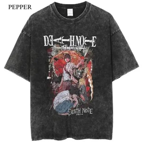 Death Note Anime T-shirt - MisaMisa and Lawliet Gift For Him Hoodie, Sweatshirt | UrbanDripWear.com
