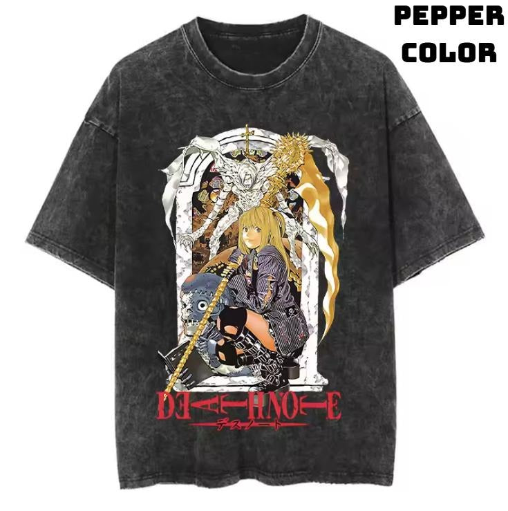 Death Note Vintage Graphic Tees, Death Note Tshirt, Death Note Merch, Anime Clothing, Unisex Manga Anime Shirts Top...
