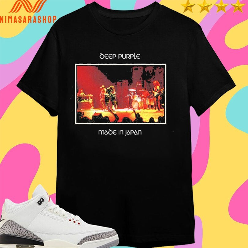 Deep Purple Made In Japan Album Shirts
