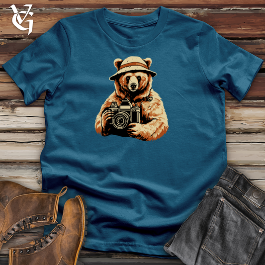 Bear Capturing Moments Clicks Cotton Tee
