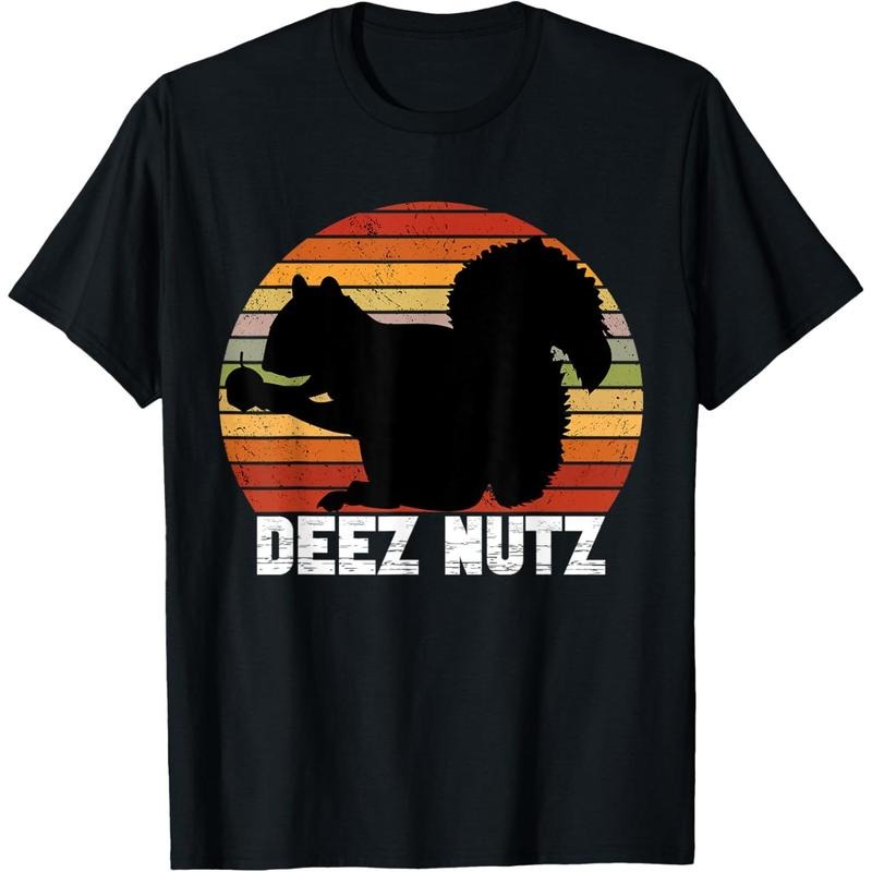 Deez Nutz Nutcracker Squirrel Gopher Chipmunk Dees Nuts T-Shirt made in usa Hoodie, Sweatshirt | UrbanDripWear.com