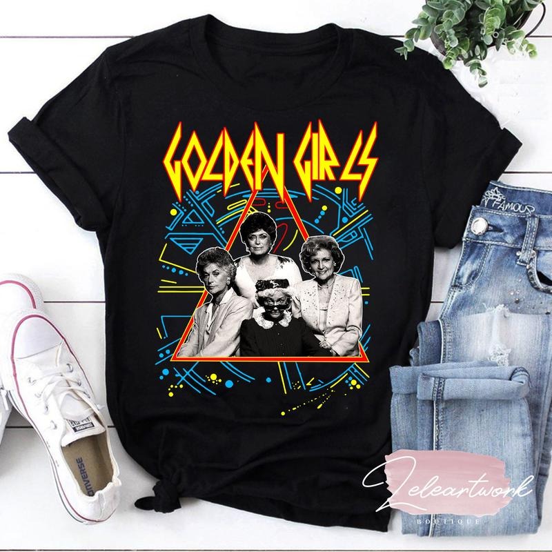 Def Leppard The Golden Girls T-Shirt, Def Leppard Shirt Best Price Hoodie, Sweatshirt | UrbanDripWear.com