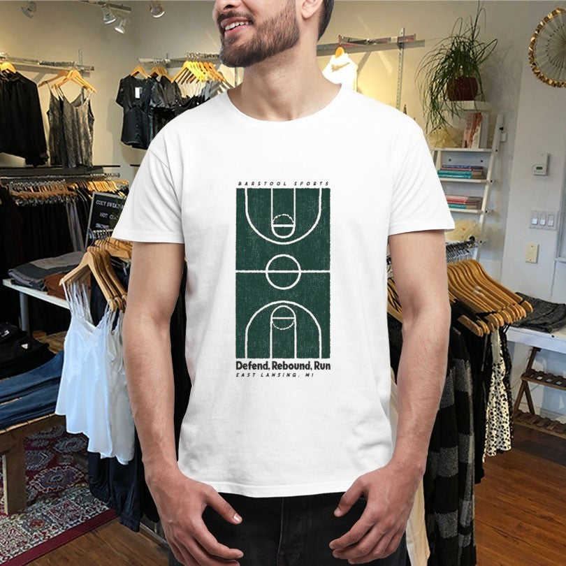 Defend Rebound Run East Lansing MI Shirts