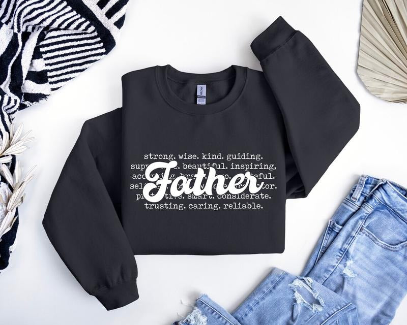 Definition Of Father Hoodie, Dad Stuff Sweatshirt, Dad Sweatshirt, Gift For Dad, Gift For Husband, Fathers Day Gift,...