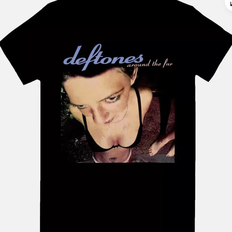 Deftones Around The Fur Band T shirt Black Cotton Unisex S-3XLstyle{n002}2 Hoodie, Sweatshirt | UrbanDripWear.com