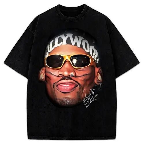 Dennis NWO Hollywood WCW Wrestling 90's Vintage Graphic Design T-Shirt Cotton Menswear Top Basketball Hoodie, Sweatshirt