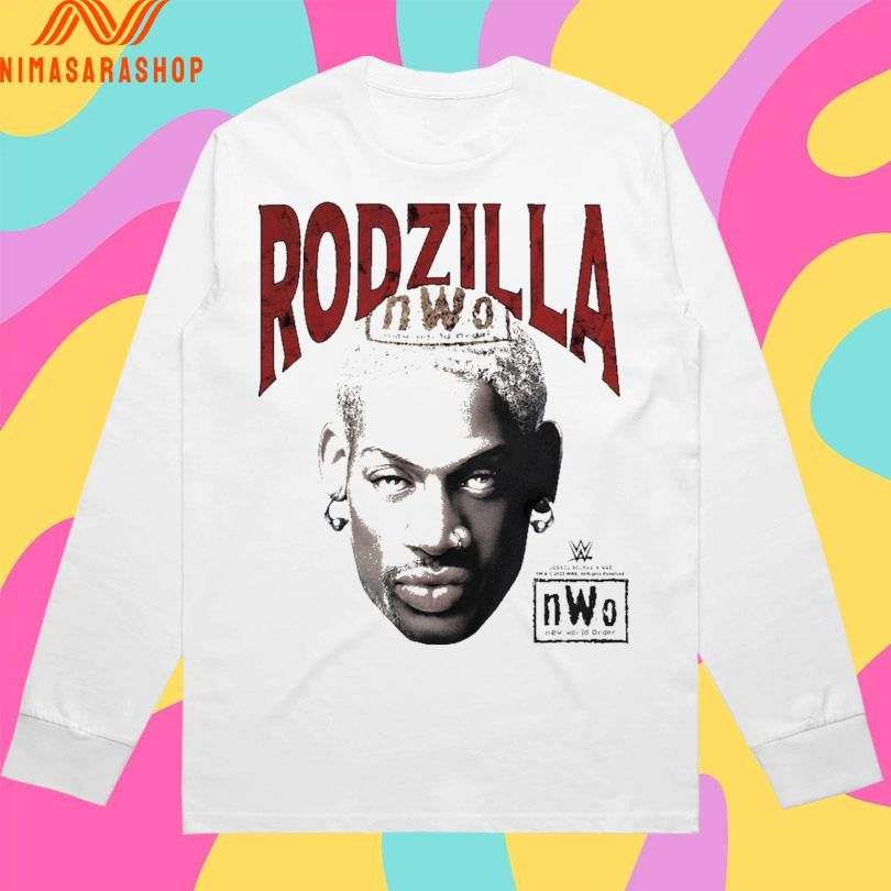 Dennis Rodman Grail Rodzilla Head Shirts