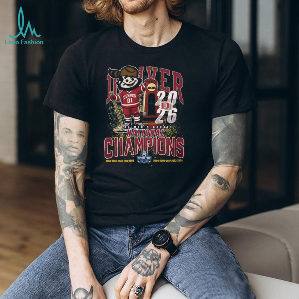 Denver Pioneers 2024 NCAA Men’s Hockey National Champions T Shirt